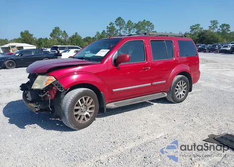 2011 Nissan Pathfinder Le из США, поврежденный, VIN 5N1AR1NN6BC600068
